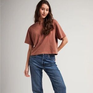 Richer Poorer Relaxed Crop Tee